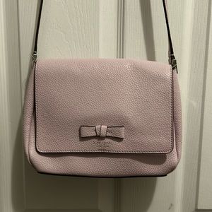 Lilac Kate Spade bag with bow